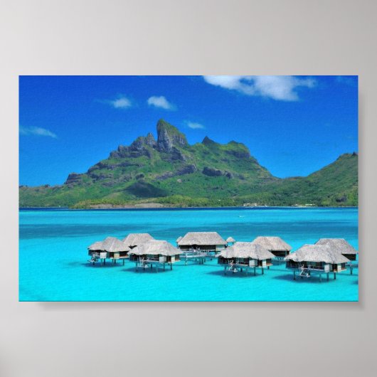 Poster Bora Bora (Devant)