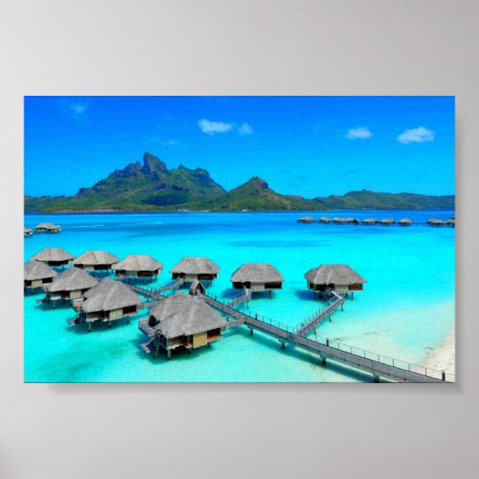 Poster Bora Bora (Devant)