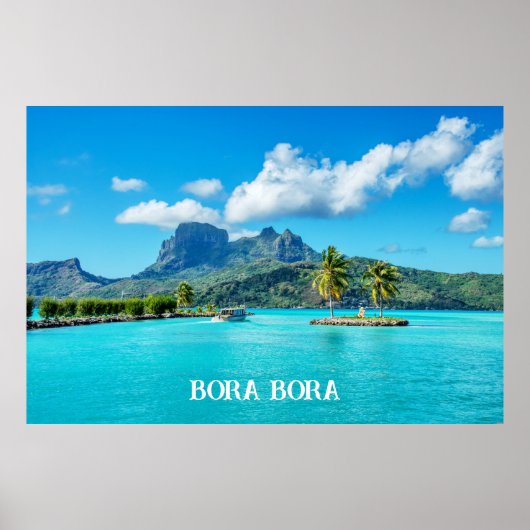 Poster BORA BORA Dream Island (Devant)