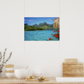 Poster Bora Bora Island, Polynésie française (Cuisine)