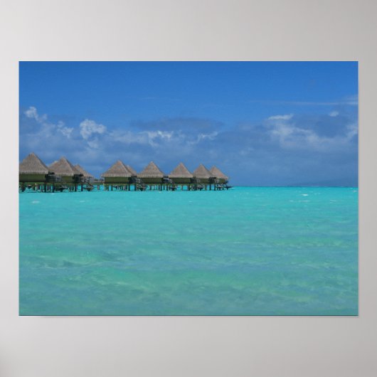 Poster Bora Bora Polynésie française (Devant)