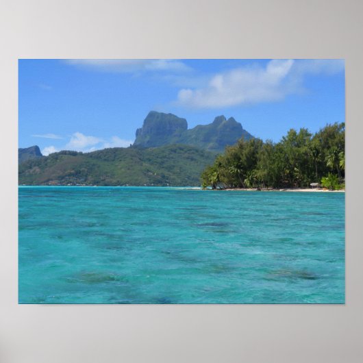 Poster Bora Bora Polynésie française (Devant)