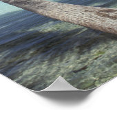 Poster Bora Bora, Polynésie française Mt Otemanu vu (Coin)