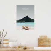 Poster Bora Bora, Polynésie Française Voyage (Cuisine)