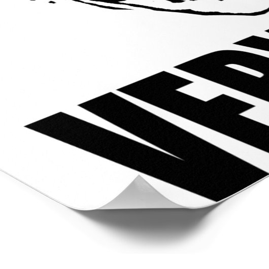 Poster Borat Très Nice (Coin)