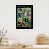 Poster Borboletas do Brasil (Cuisine)