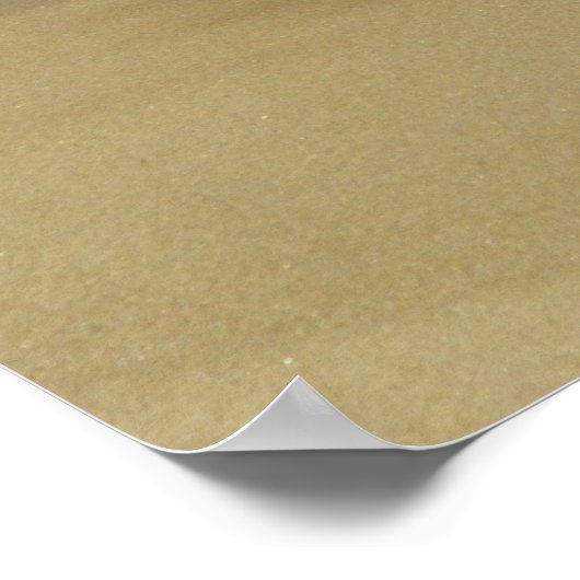 Poster Bord de mer calme (Coin)