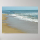 Poster Bord de mer calme (Devant)