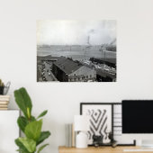 Poster Bord de mer de Boston (Bureau à domicile)