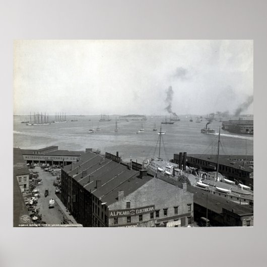 Poster Bord de mer de Boston (Devant)