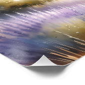 Poster Bord de mer de la Lavande (Coin)