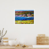 Poster Bord de mer en Bretagne (Cuisine)