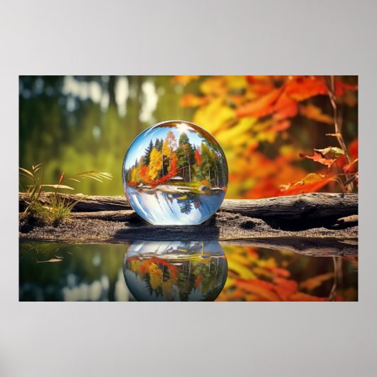 Poster Bord de mer Nature paisible (Devant)
