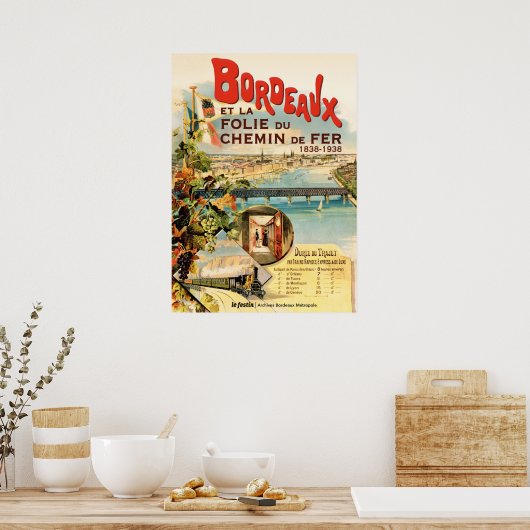 POSTER BORDEAUX (Cuisine)