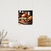 Poster Bordeaux Bistro Burger (Cuisine)