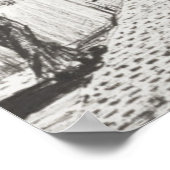 Poster Bordeaux France. Double flèche.2010 (Coin)