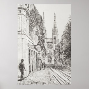 Poster Bordeaux France. Spire.2010 jumeau