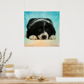 Poster Border Collie (Cuisine)