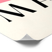 Poster Border Collie Matisse Print Funny Dog & Coffee (Coin)