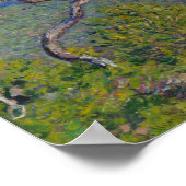 Poster Bordighera 1884 Claude Monet (Coin)