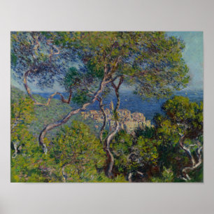 Poster Bordighera 1884 Claude Monet
