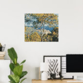 Poster Bordighera par Claude Monet (Bureau à domicile)