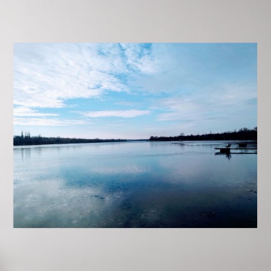 Poster Bords larges de la rivière Dnieper (Devant)