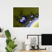 Poster Bordure blanche de la ant Parade (Bureau à domicile)