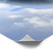 Poster Bordure Collie Regardant D'En-Dessus (Coin)