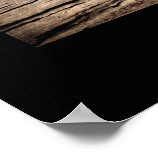 Poster Bordure noire cabine (Coin)