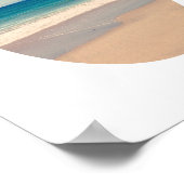 Poster Bordure ovale Photo verticale 8"x 10" (Coin)