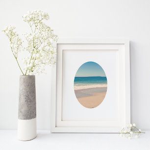 Poster Bordure ovale Photo verticale 8"x 10"