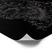 Poster Bordure Portrait de chien Terrier - Pot d'animaux (Coin)