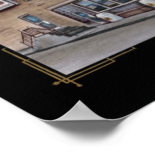 Poster bordures (Coin)