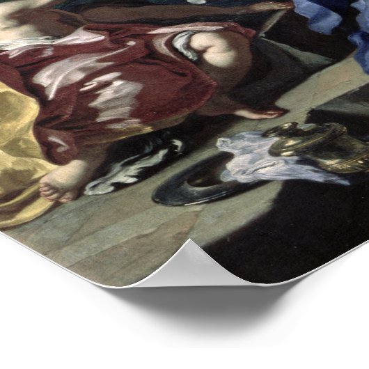 Poster Boreas enlevant Oreithyia (Coin)