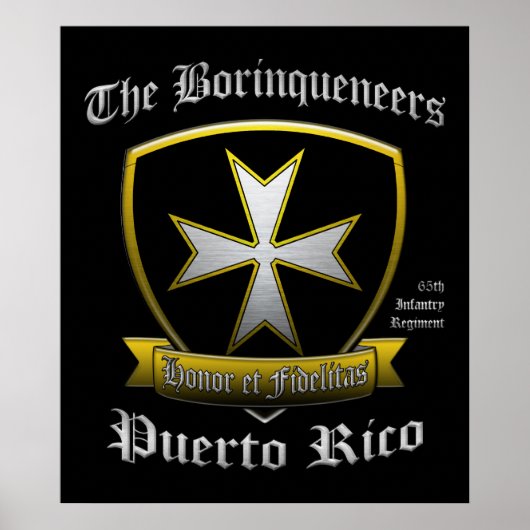 Poster Borinqueneers (Devant)