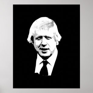 Poster Boris Johnson - buste - -