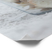 Poster Borne De Coquillages Sur La Plage | Floride (Coin)