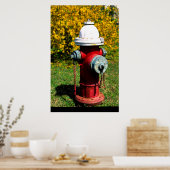 Poster borne d'incendie de Nashville (Cuisine)