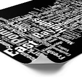 Poster Boroughs de New York (Coin)