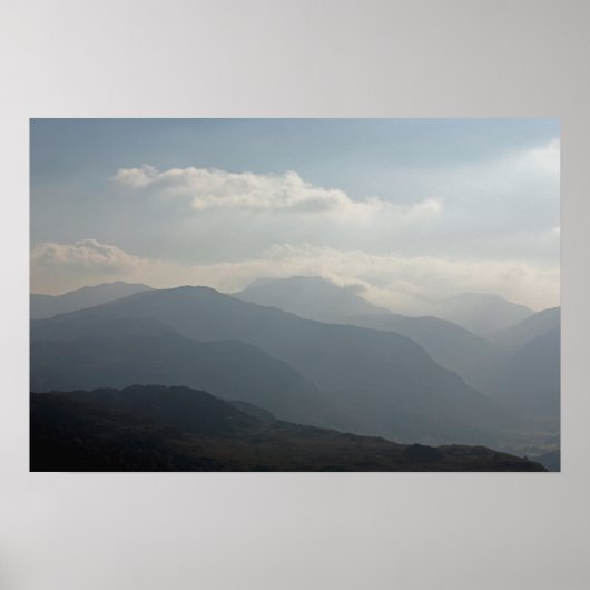 Poster Borrowdale, district de Wallacrag Keswick Lake (Devant)