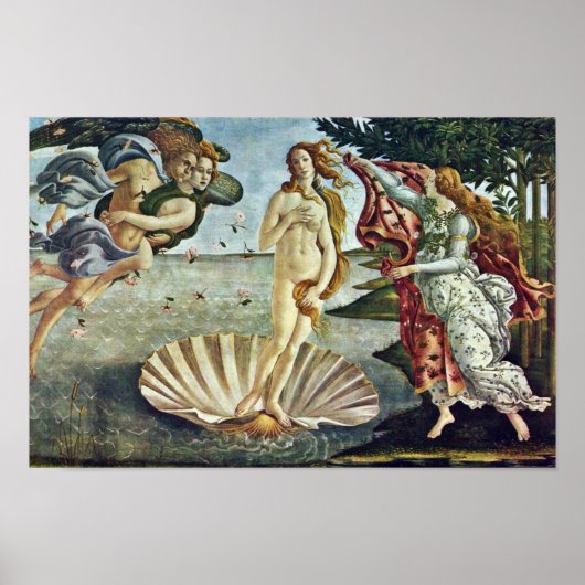 Poster Bosanski : Roä'Enje Venere, Par Sandro Botticelli (Devant)