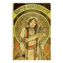 Bosnie-Herzégovine par Alphonse Mucha 1900