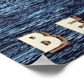 Poster Bosphore, Istanbul, Turquie, voilier, vintage (Coin)