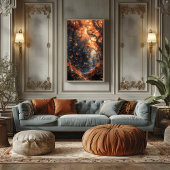 Poster Bosque Encantado: Maravilla de Mariposas Bicolor