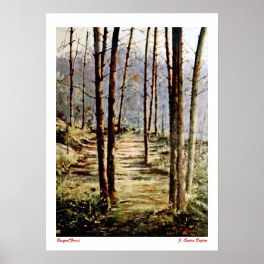 Poster Bosque/Forêt (Devant)