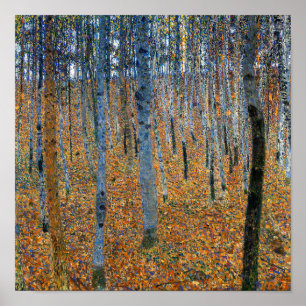 Poster Bosquet de hêtres I Gustav Klimt