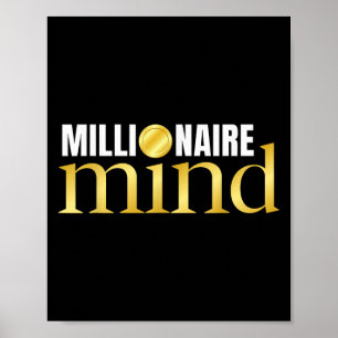 Poster Boss Hustle, Réussite Motivation monétaire Million