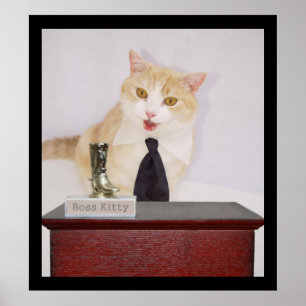 Poster Boss Kitty