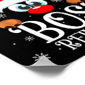 Poster Boss Reindeer Christmas Family Matching Group Funn (Coin)